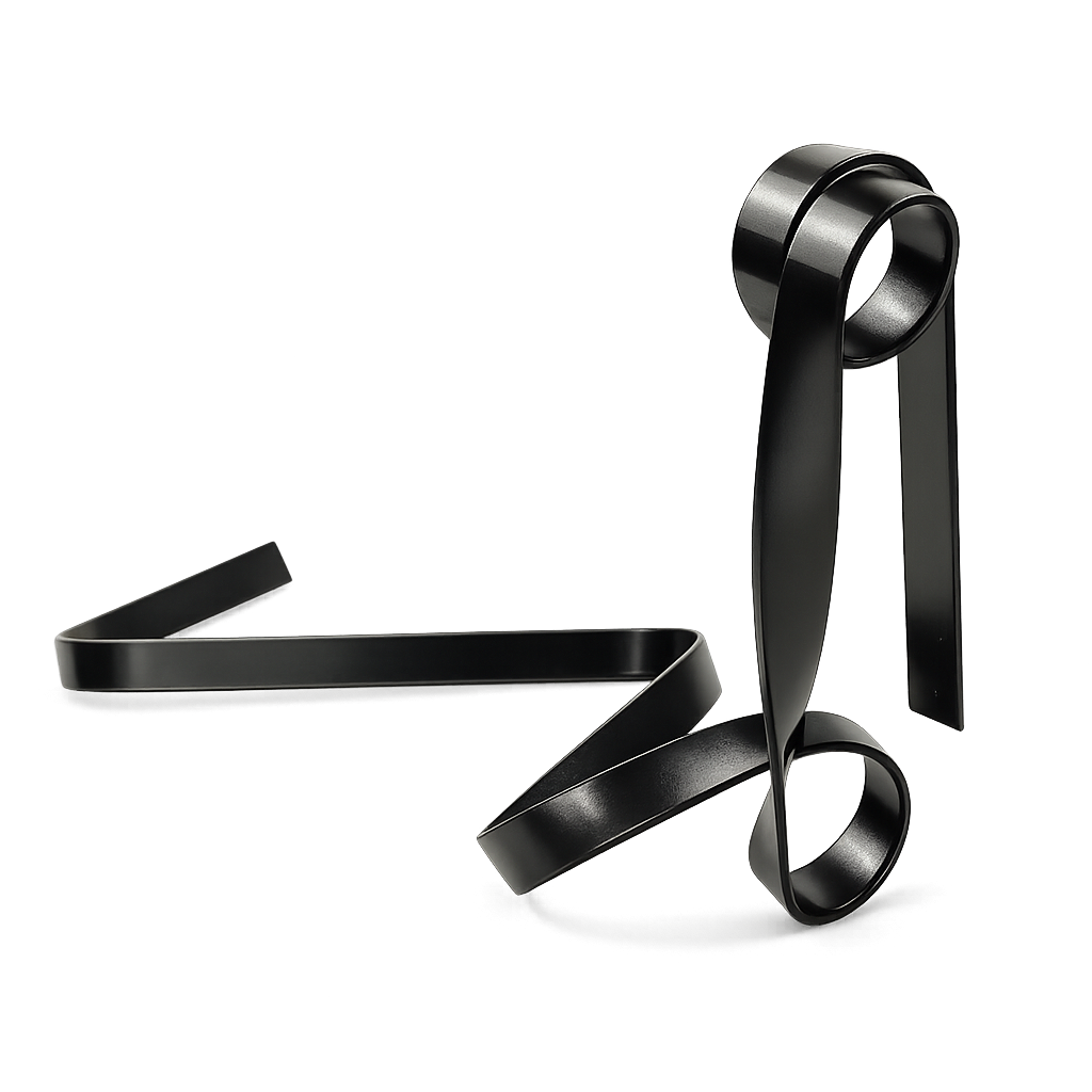 Gravity Cellar™ – Ribbon Floating Bottle Holder